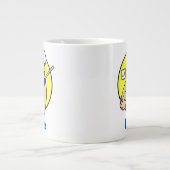 Afbeelding van elektricien met naam grote koffiekop (Voorkant)