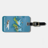 Afbeelding van Falklandeilanden Bagagelabel (Voorkant horizontaal)