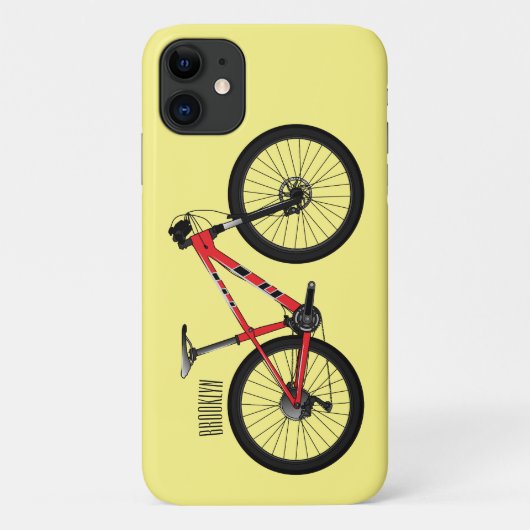 Afbeelding van fietscartoon Case-Mate iPhone case (Achterkant)