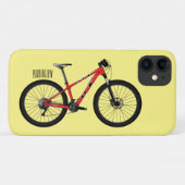 Afbeelding van fietscartoon Case-Mate iPhone case (Achterkant (horizontaal))