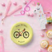 Afbeelding van fietscartoon papieren kommen (Feest)