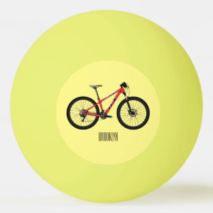 Afbeelding van fietscartoon pingpongbal