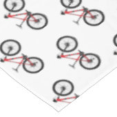 Afbeelding van fietscartoon tafelkleed (Gekanteld)