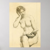 Afbeelding van figuur - vrouwmeting poster (Voorkant)