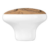 Afbeelding van Fossil Sandstone Keramische Knop (Zijkant)