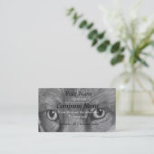 afbeelding van Fox Eyes Originele kunst opticiens Visitekaartje (Staand voorkant)