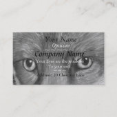 afbeelding van Fox Eyes Originele kunst opticiens Visitekaartje (Voorkant)