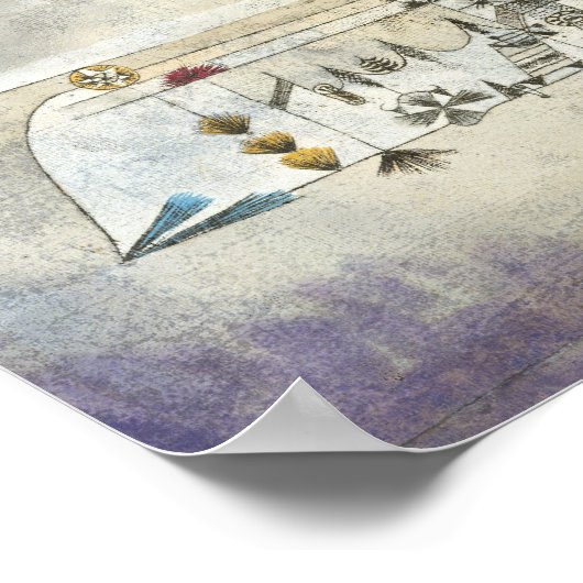 Afbeelding van GaAll Souls : Paul Klee 1921 Poster (Hoek)