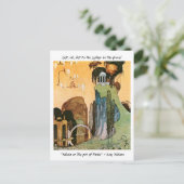  afbeelding van gekantelde tuin Kay Nielsen Briefkaart (Staand voorkant)