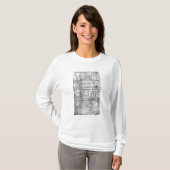 Afbeelding van geometrische figuren t-shirt (Voorkant volledig)