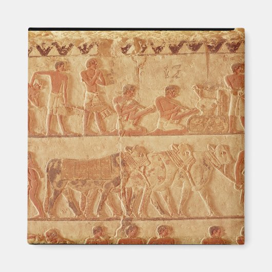 Afbeelding van geschilde reliëf magneet (Voorkant)