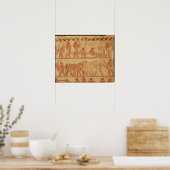 Afbeelding van geschilde reliëf poster (Keuken)