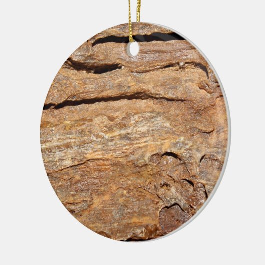 Afbeelding van gevesdroogd hout. keramisch ornament (Links)