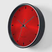 Afbeelding van Glanzende Rood Metallic Textuur Klo (Hoek)