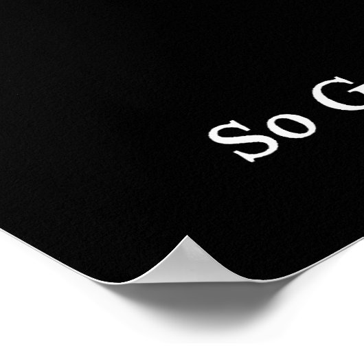 Afbeelding van God Poster (Hoek)