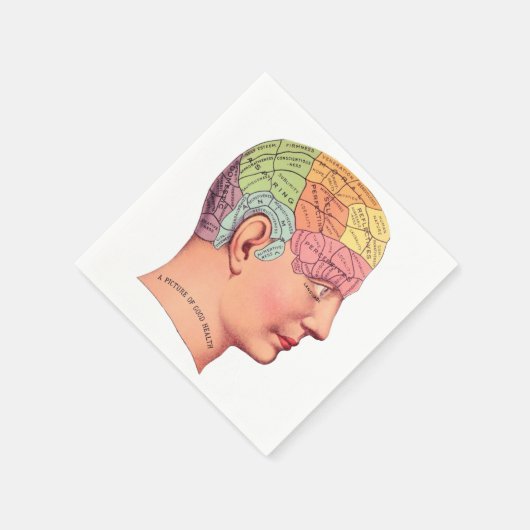 Afbeelding van goede gezondheid servetten (Hoek)