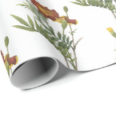 Afbeelding van goudsbloem cadeaupapier (Rol Hoek)
