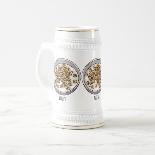 Afbeelding van graancartoon bierpul (Voorkant links)