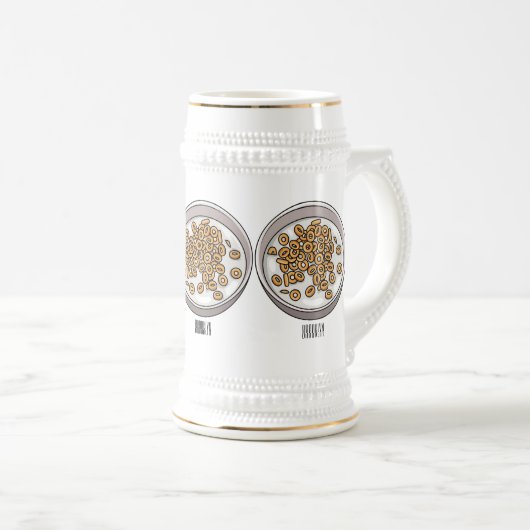 Afbeelding van graancartoon bierpul (Voorkant rechts)