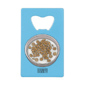 Afbeelding van graancartoon creditkaart flessenopener (Voorkant)