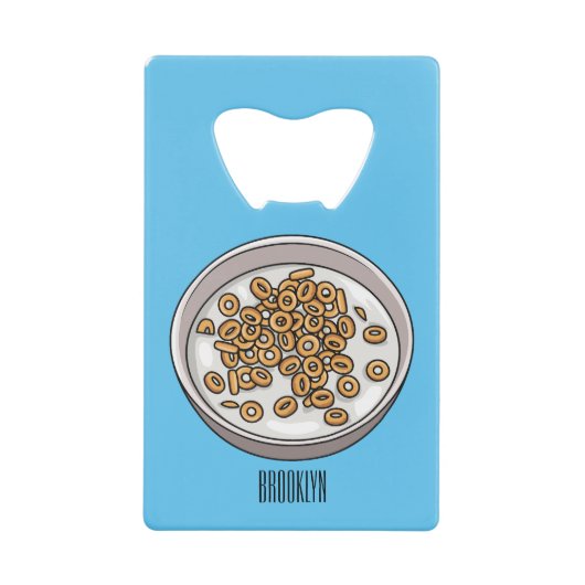 Afbeelding van graancartoon creditkaart flessenopener (Voorkant)