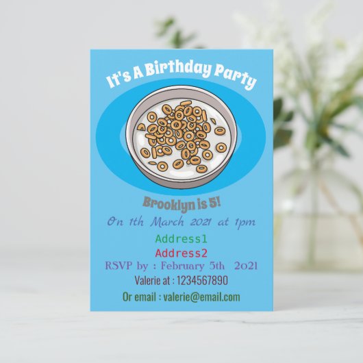 Afbeelding van graancartoon kaart (Staand voorkant)