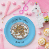 Afbeelding van graancartoon papieren bordje (Feest)