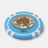 Afbeelding van graancartoon poker chips (Enkel)