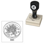 Afbeelding van graancartoon rubberstempel (Gestempeld)