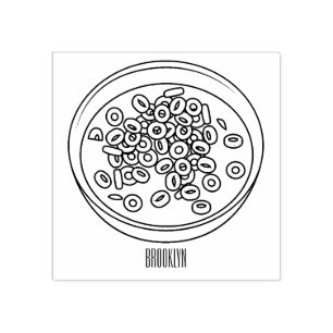 Afbeelding van graancartoon rubberstempel