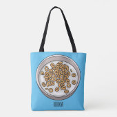 Afbeelding van graancartoon tote bag (Achterkant)