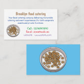 Afbeelding van graancartoon visitekaartje (Voorkant / Achterkant)