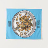 Afbeelding van graancartoon wandkleed (Voorkant (horizontaal))