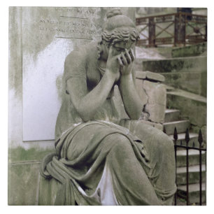 Afbeelding van Grief, van de graftombe van Pierre  Tegeltje