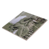 Afbeelding van Grief, van de graftombe van Pierre  Tegeltje (Zijkant)