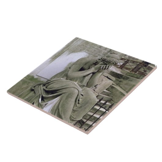 Afbeelding van Grief, van de graftombe van Pierre  Tegeltje (Zijkant)