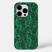 afbeelding van groene bladeren Case-Mate iPhone case (Achterkant)