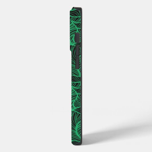 afbeelding van groene bladeren Case-Mate iPhone case (Achterkant / Links)