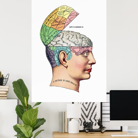 Afbeelding van grote archiefmatte afdrukken poster (Thuiskantoor)