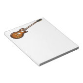 Afbeelding van Guitar op Notitieblok (Schuin)