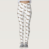 Afbeelding van hagedis-cartoon bewaken leggings (Voorkant)