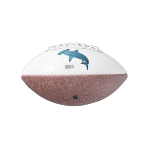 Afbeelding van hamerhaaienhaai cartoon american football