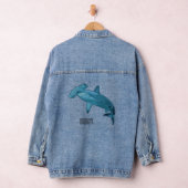 Afbeelding van hamerhaaienhaai cartoon denim jacket (Hangar)