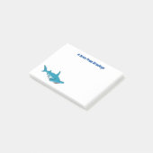 Afbeelding van hamerhaaienhaai cartoon post-it® notes (Schuin)