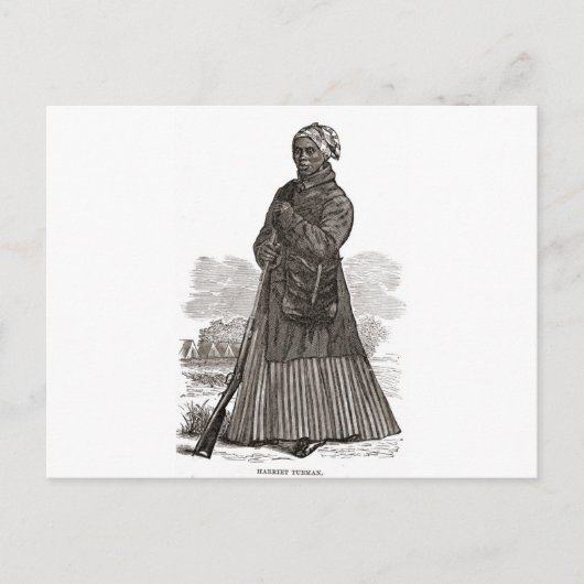 Afbeelding van Harriet Tubman, vóór 1869 Briefkaart (Voorkant)