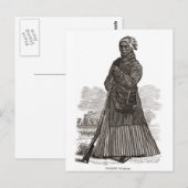 Afbeelding van Harriet Tubman, vóór 1869 Briefkaart (Voorkant / Achterkant)