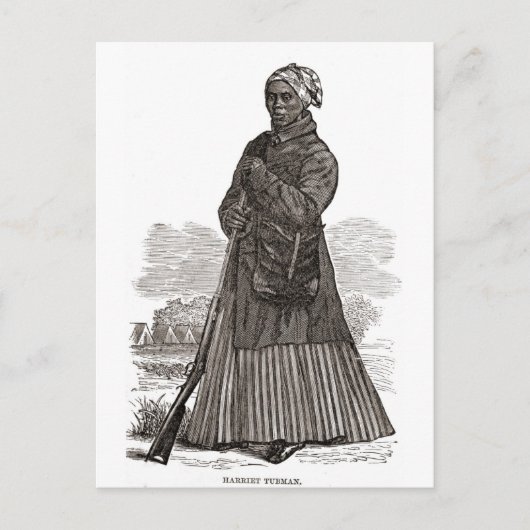 Afbeelding van Harriet Tubman, vóór 1869 Briefkaart (Voorkant)