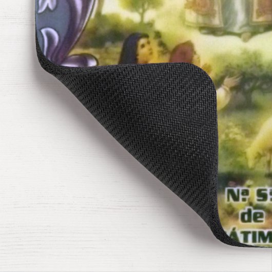 Afbeelding van het beeld Onze Vrouw van Fatima Muismat (Hoek)