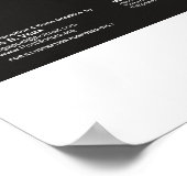 Afbeelding van het Beest Poster (Hoek)