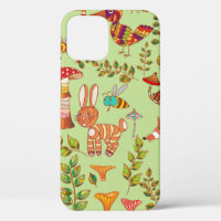 Afbeelding van het bosleven. Flora en fauna. Vinta